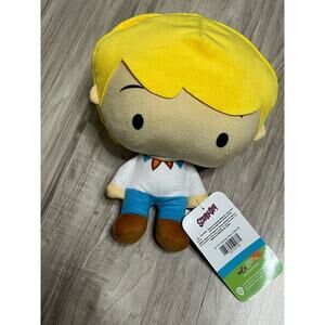 SCOOBY DOO PLUSH Fred Jones 7" Plush Toy Factory NEW